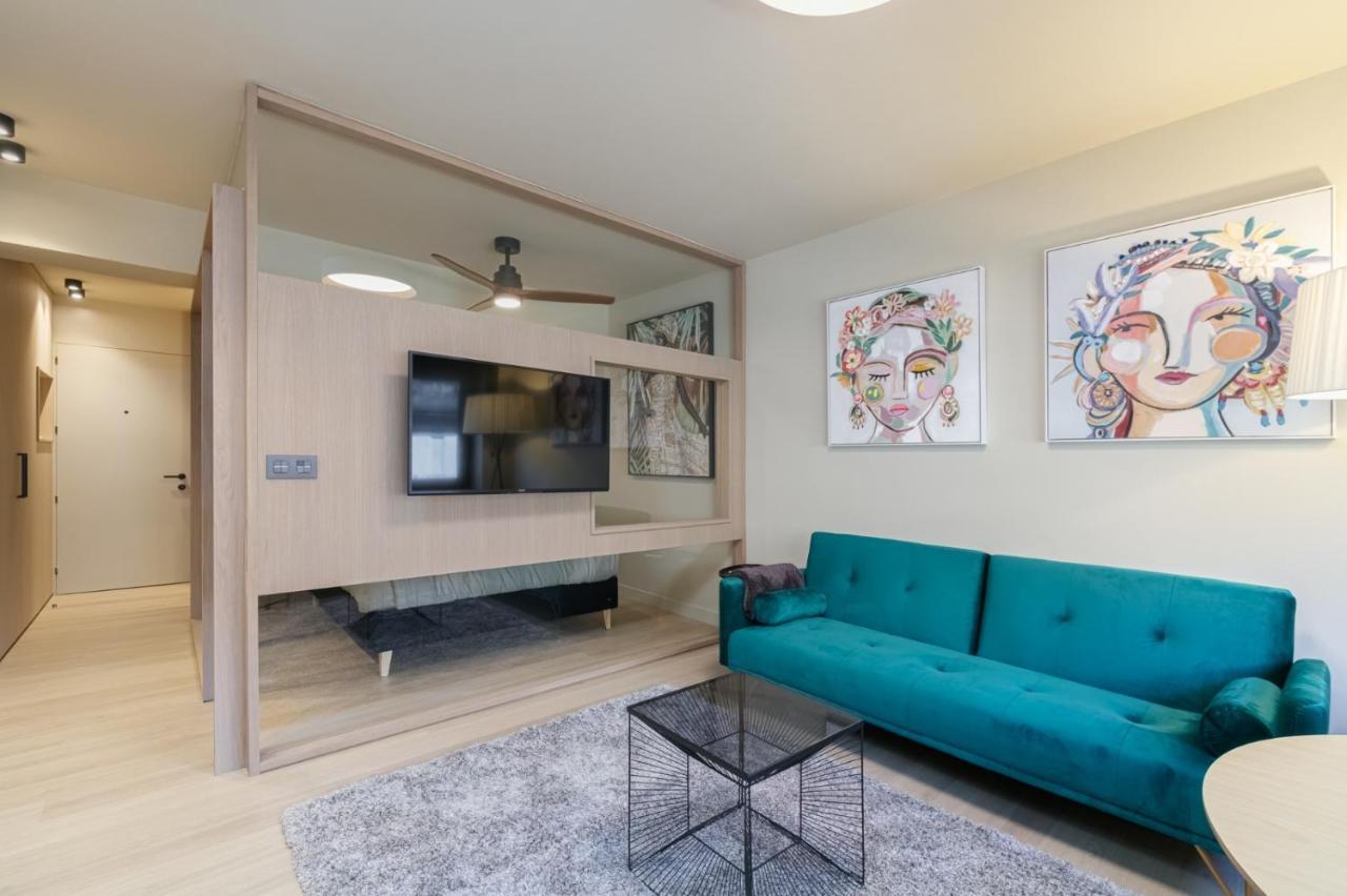 Suite De Lujo Puerta Del Sol+Parking Vigo Esterno foto